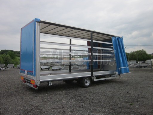 *Jednonápravový vzduchem brzděný, nákladní přívěs AVG 5,45T 7,40x2,48/3,05 č.10