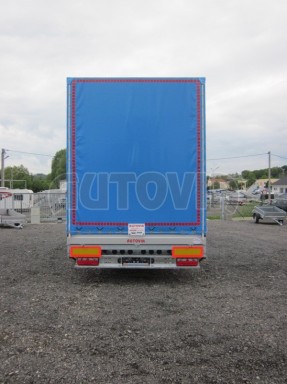 *Jednonápravový vzduchem brzděný, nákladní přívěs AVG 5,45T 7,40x2,48/3,05 č.19