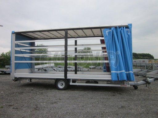 *Jednonápravový vzduchem brzděný, nákladní přívěs AVG 5,45T 7,40x2,48/3,05 č.23