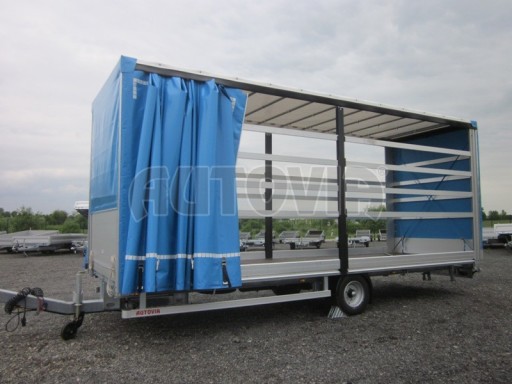 *Jednonápravový vzduchem brzděný, nákladní přívěs AVG 5,45T 7,40x2,48/3,05 č.27