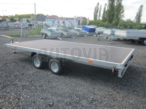 Dvounápravový přívěs ZV 41 2,7T B2 4,18x2,01 10