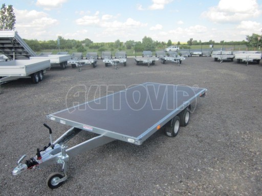 Dvounápravový přívěs ZV 41 2,7T B2 4,18x2,01 10