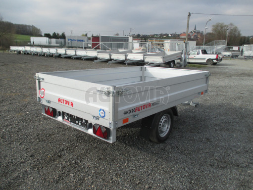 Nebrzděný přívěs ZV 22 750kg N1 2,55x1,50/0,35 AME