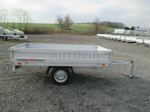 Nebrzděný přívěs ZV 22 750kg N1 2,55x1,50/0,35 AME