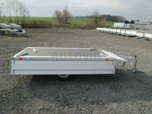 Nebrzděný přívěs ZV 22 750kg N1 2,55x1,50/0,35 AME