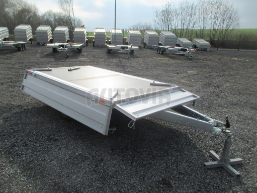 Nebrzděný přívěs ZV 22 750kg N1 2,55x1,50/0,35 AME