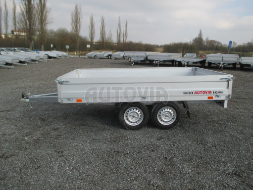 Nebrzděný přívěsný vozík ZV 32 750kg N2 3,00x1,80/0,35 AME