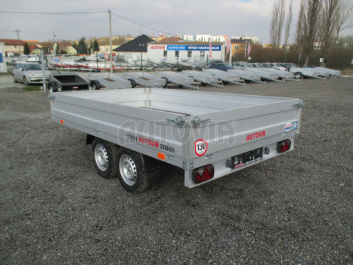 Nebrzděný přívěsný vozík ZV 32 750kg N2 3,00x1,80/0,35 AME
