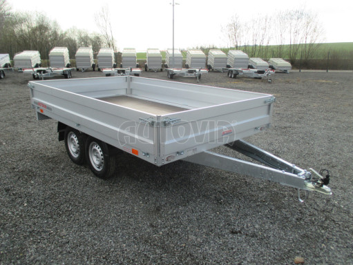 Nebrzděný přívěsný vozík ZV 32 750kg N2 3,00x1,80/0,35 AME