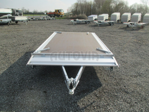 Nebrzděný přívěsný vozík ZV 32 750kg N2 3,00x1,80/0,35 AME