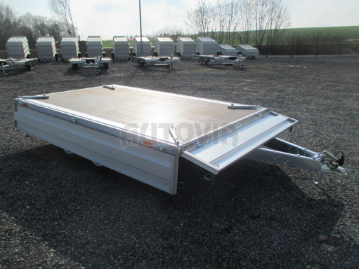 Nebrzděný přívěsný vozík ZV 32 750kg N2 3,00x1,80/0,35 AME