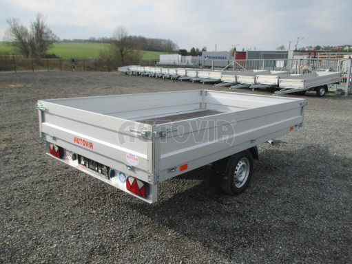 Přívěsný vozík za osobní auto ZV 32 750kg N1 3,00x1,80/0,35 zesílená náprava AME