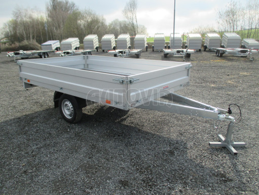 Přívěsný vozík za osobní auto ZV 32 750kg N1 3,00x1,80/0,35 zesílená náprava AME