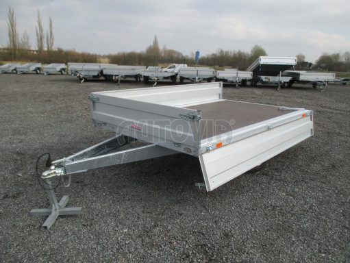 Přívěsný vozík za osobní auto ZV 32 750kg N1 3,00x1,80/0,35 zesílená náprava AME