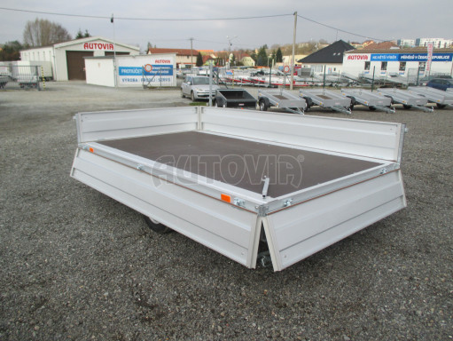 Přívěsný vozík za osobní auto ZV 32 750kg N1 3,00x1,80/0,35 zesílená náprava AME