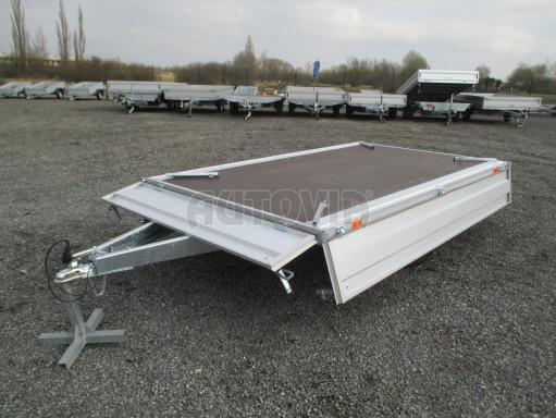 Přívěsný vozík za osobní auto ZV 32 750kg N1 3,00x1,80/0,35 zesílená náprava AME