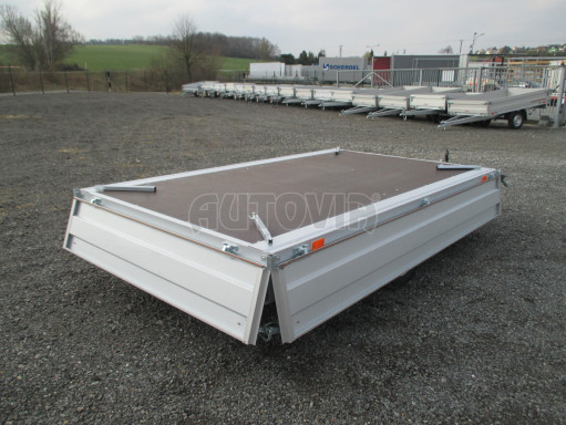 Přívěsný vozík za osobní auto ZV 32 750kg N1 3,00x1,80/0,35 zesílená náprava AME