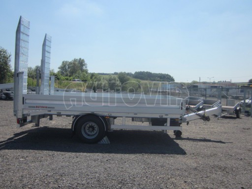 Univerzální vzduchem brzděný přepravník AVG UNC 10T 4,50x2,47/0,40* č.5