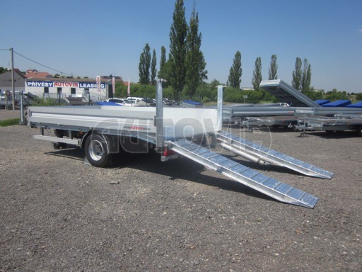 Univerzální vzduchem brzděný přepravník AVG UNC 10T 4,50x2,47/0,40* č.12