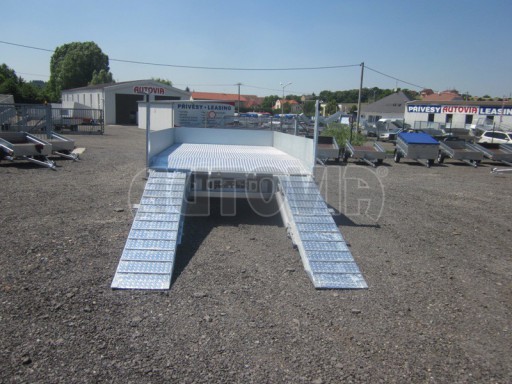 Univerzální vzduchem brzděný přepravník AVG UNC 10T 4,50x2,47/0,40* č.14