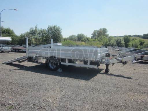 Univerzální vzduchem brzděný přepravník AVG UNC 10T 4,50x2,47/0,40* č.17