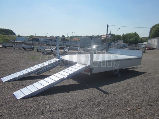 Univerzální vzduchem brzděný přepravník AVG UNC 10T 4,50x2,47/0,40* č.19