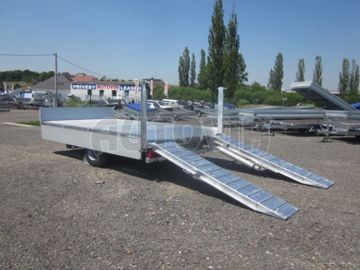 Univerzální vzduchem brzděný přepravník AVG UNC 10T 4,50x2,47/0,40* č.21