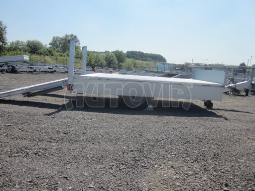 Univerzální vzduchem brzděný přepravník AVG UNC 10T 4,50x2,47/0,40* č.32