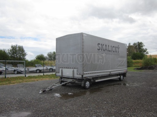 Točnicový bazarový přívěs GAPA 3,5t 6,54/2,49/2,60 č.1