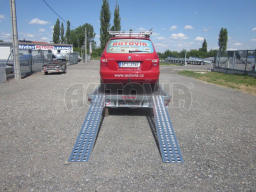 Dvounápravový přívěs ZV 41 2,7T B2 4,18x2,01 10
