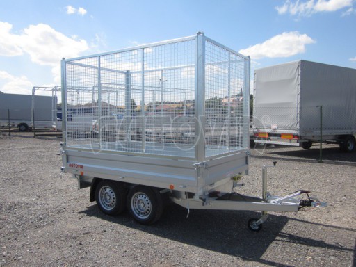 Třístranný sklápěcí přívěs VER 3SKS 2,7T 2,65x1,55/1,30 gitter v elektrice č.8