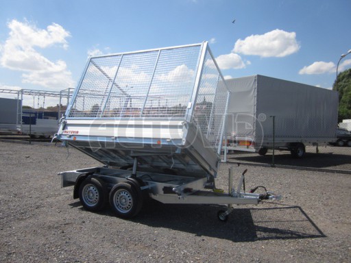 Třístranný sklápěcí přívěs VER 3SKS 2,7T 2,65x1,55/1,30 gitter v elektrice č.4