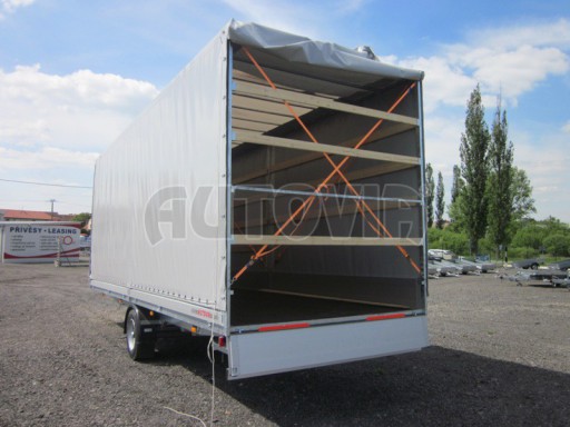 Nákladní přívěs valníkový DN 3,5T B1 7,43x2,47/2,80