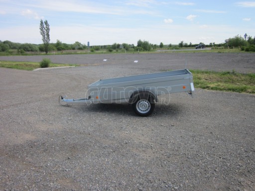 Jednoosý nebrzděný přívěs PN 26 750kg 2,65x1,25/0,40