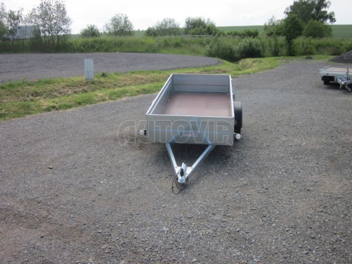 Jednoosý nebrzděný přívěs PN 26 750kg 2,65x1,25/0,40