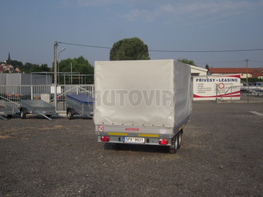 Přívěsný vozík s plachtou bazar ZV 32 B2 3,00/1,80/1,60 č.3