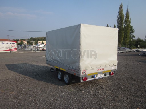 Přívěsný vozík s plachtou bazar ZV 32 B2 3,00/1,80/1,60 č.4