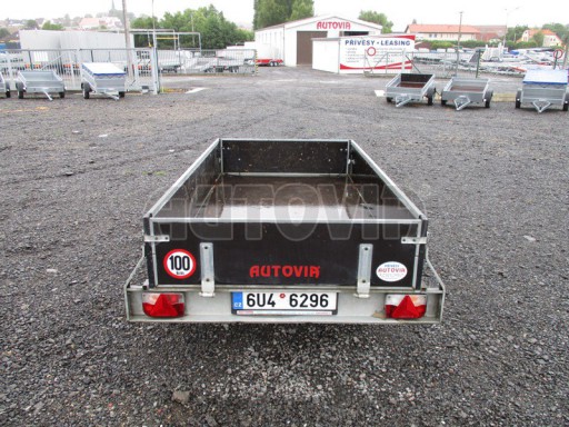 Brzděný nákladní přívěs bazar ZV 26 B1 1,3T 2,51/1,26/0,35 č.4