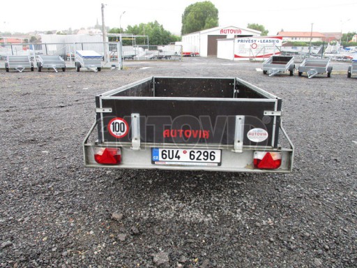 Brzděný nákladní přívěs bazar ZV 26 B1 1,3T 2,51/1,26/0,35 č.6