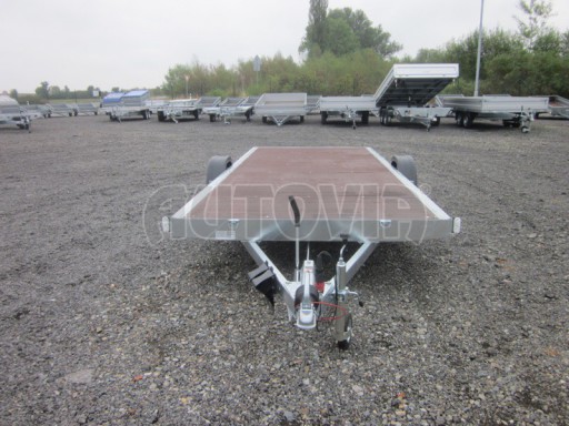Jednonápravový přívěs plato BGS 1,3T B1 4,50x1,84 plato/750kg