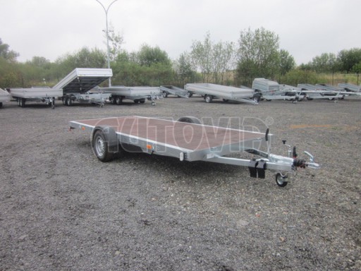 Jednonápravový přívěs plato BGS 1,3T B1 4,50x1,84 plato/750kg