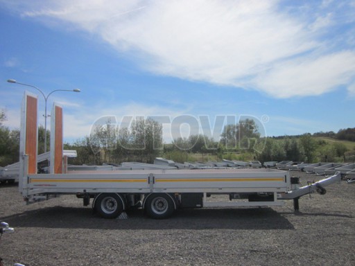 Vzduchem brzděný tandemový přepravník AVG 18T 7,50x2,48/0,40 ALU č.4