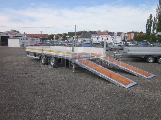 Vzduchem brzděný tandemový přepravník AVG 18T 7,50x2,48/0,40 ALU č.6