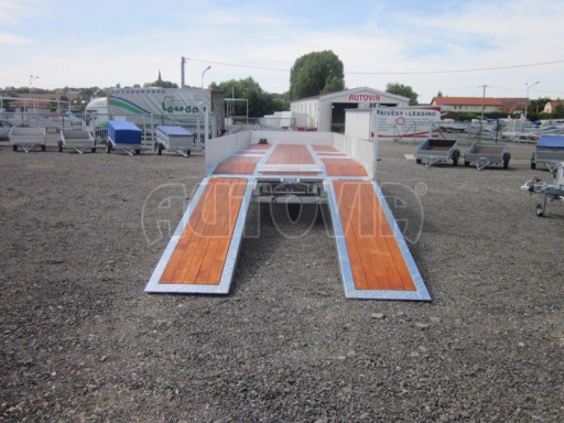 Vzduchem brzděný tandemový přepravník AVG 18T 7,50x2,48/0,40 ALU č.7