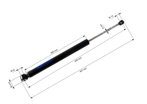 Tlumič nájezdové brzdy AL-KO 90S/3 (90S/1, 90S/2) a 101VB č.2