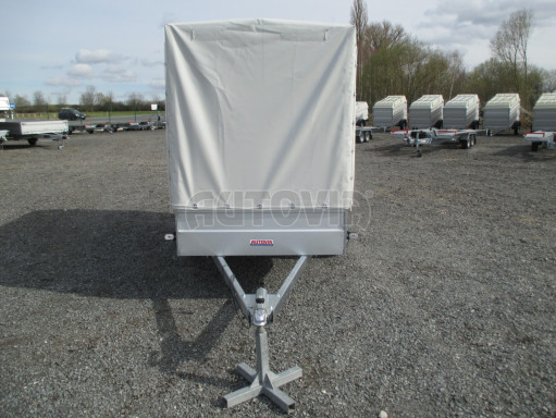 Přívěs za osobní auto s plachtou PN 26 750kg 2,65x1,24/1,58