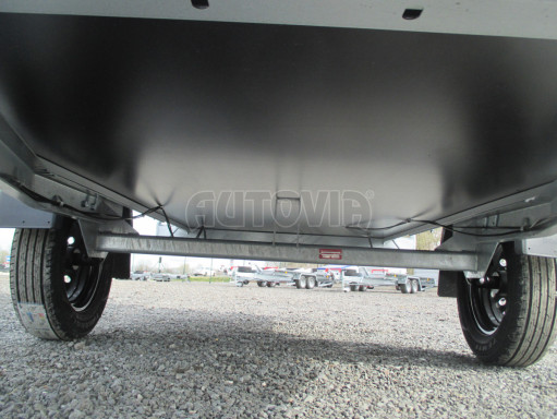 Přívěs za osobní auto s plachtou PN 26 750kg 2,65x1,24/1,58