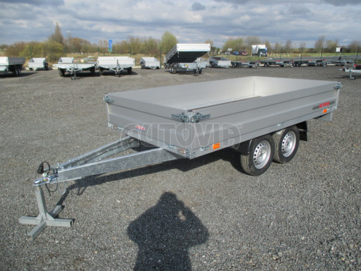 Nebrzděný přívěsný vozík ZV 32/22 750kg N2 3,00x1,50/0,35