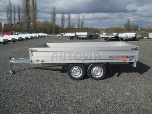 Nebrzděný přívěsný vozík ZV 32/22 750kg N2 3,00x1,50/0,35