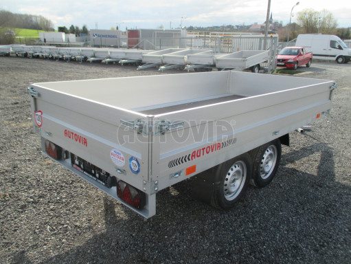 Nebrzděný přívěsný vozík ZV 32/22 750kg N2 3,00x1,50/0,35